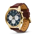 Đồng hồ Iconic Chronograph St Mawes Arctic Panda - Vàng