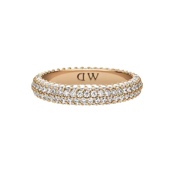 Nhẫn Pavé Crystal - Vàng